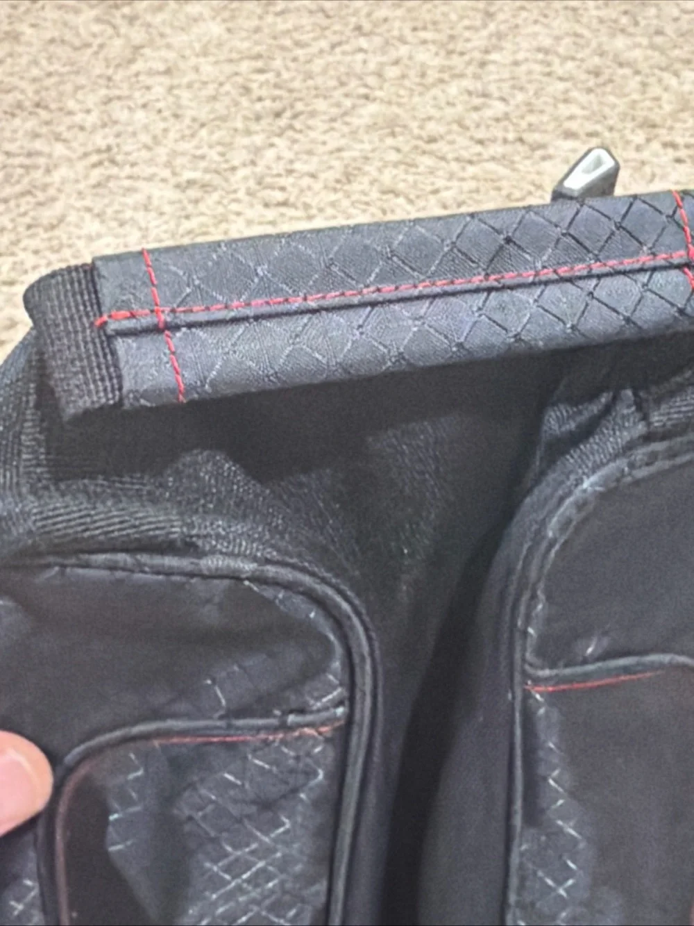 Taylor Made Golf Shoe Travel Bag Bella Vista Village Black Excellent Condition